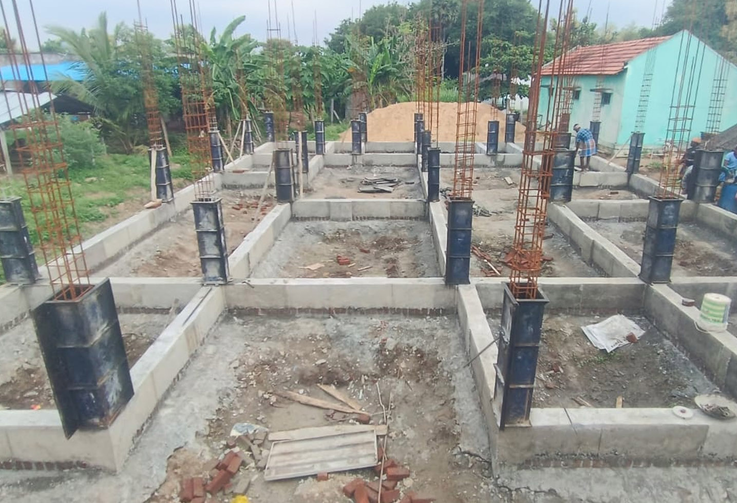 Ongoing construction project 8